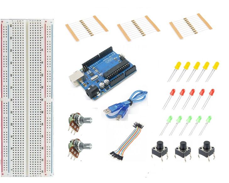 Mini Kit para Arduino Uno R3 Básico