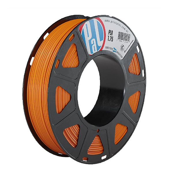 Filamento PLA 250g 1.75mm Laranja Printalot
