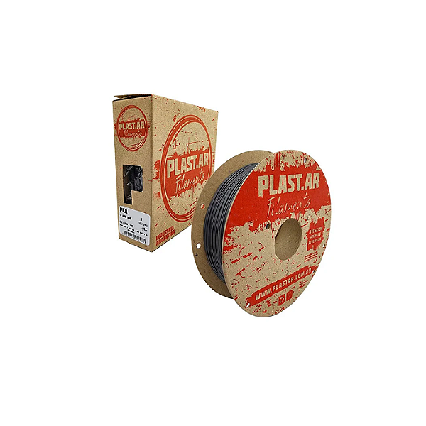 Filamento Plast.AR PLA 1Kg 1.75mm Cinza Printalot