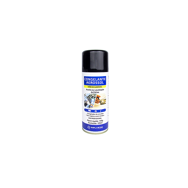 Congelante Aerossol Não Inflamável 125ml Implastec