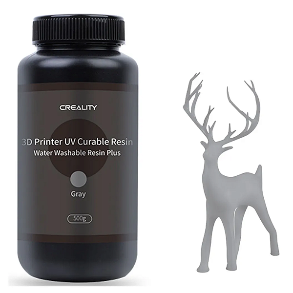 Resina 3D Standard Plus Creality 1Kg Cinza