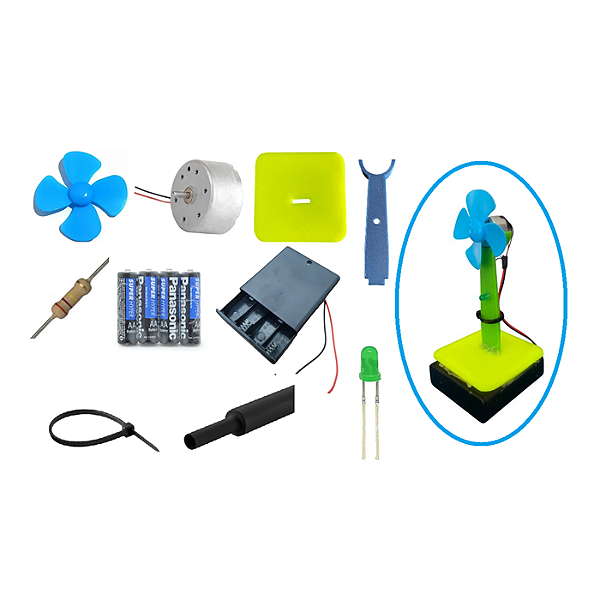 Kit Ventilador DIY + Ebook