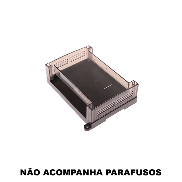 Caixa para Montagem 95MM/90MM/40MM com Tampa Transparente