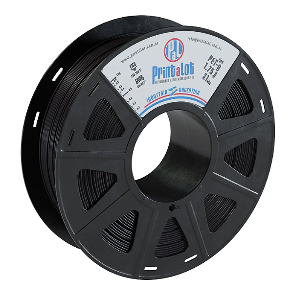 Filamento PETG 1Kg 1.75mm Preto Printalot