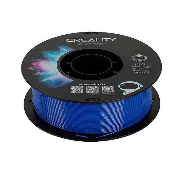 Filamento PETG Creality 1Kg Azul