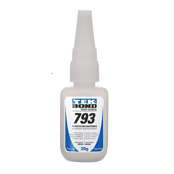 Cola Adesiva Instantânea TekBond 793 20g