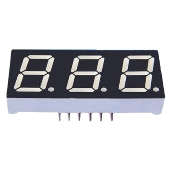 Display Led 7 Segmentos 3 Dígitos Cátodo Comum