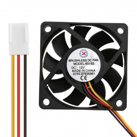 Micro Ventilador Cooler 50x50mm 12V