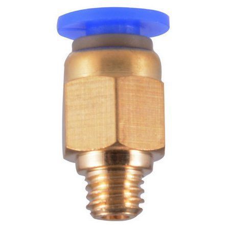 Conector Pneumático Bowden PC4-M6 para Tubo PTFE 4mm