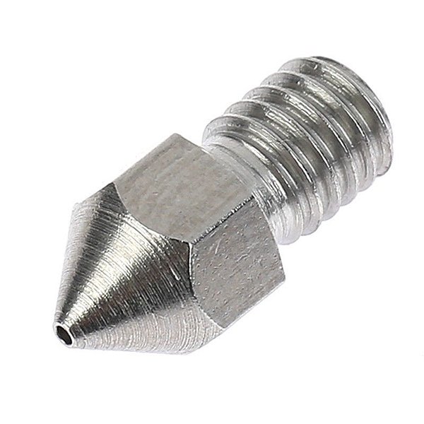 Bico Nozzle Inox 0.3mm para Impressora 3D 1.75mm