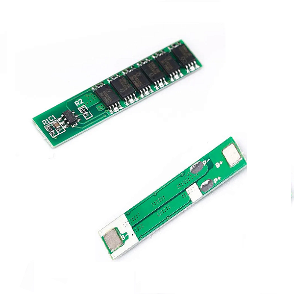 Placa de Proteção BMS para Bateria de Li-Ion 1S