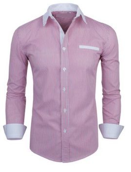 Camisa Social Slim Premium Estilo Asiático Top