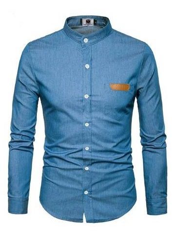 Camisa Social Slim Fit Sarja Estilo Romenia