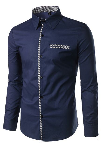 Camisa Social Masculina Slim lançamento Estilo Grecia
