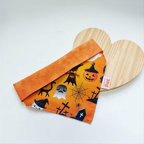 Bandana pet de Halloween - Dupla face