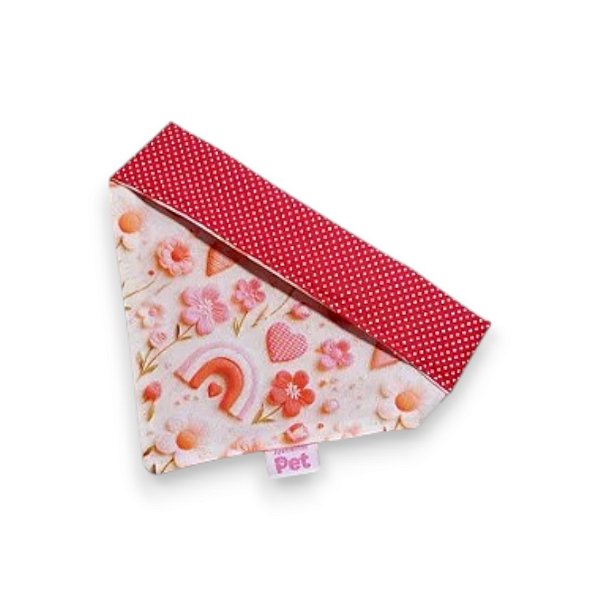 Bandana para pet Arco - íris