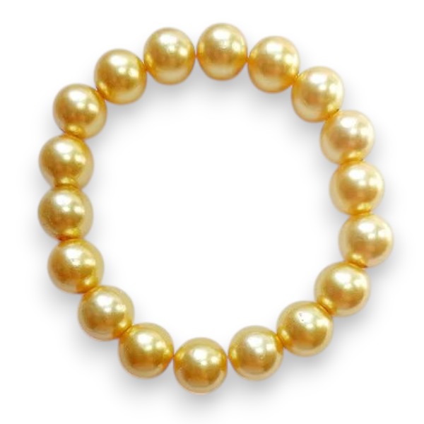 Colar para pet de Pérolas Gold