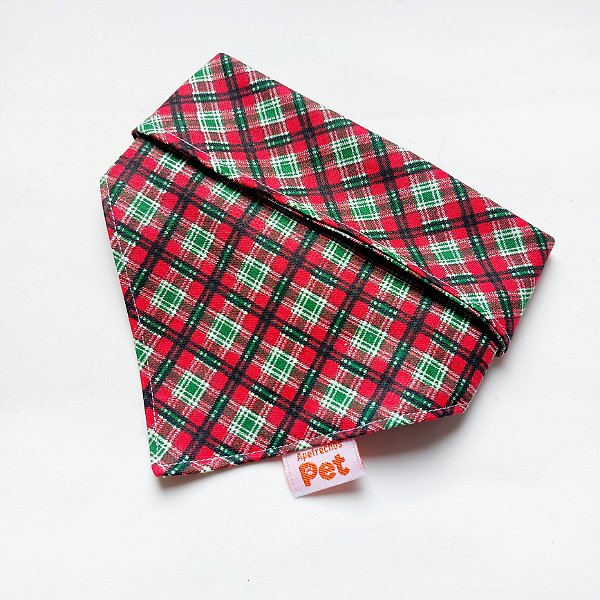 Bandana pet de  Natal