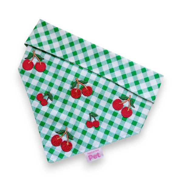 Bandana pet Cerejas