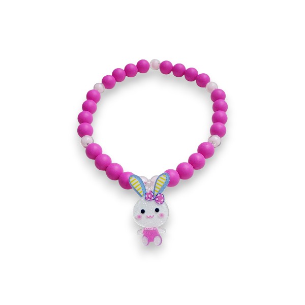 Colar pet Pink de Páscoa