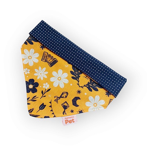 Bandana Pet Junina Cordel Encantado - Apetrechos Pet