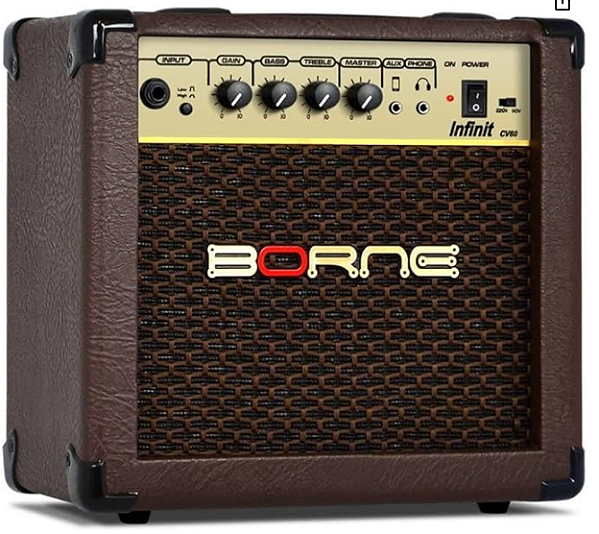 AMPLIFICADOR CUBO PARA VIOLÃO 15w INFINTI CV60 BORNE