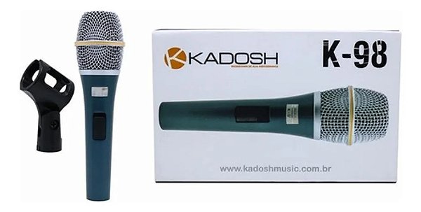 MICROFONE DE MÃO COM FIO K-98 KADOSH