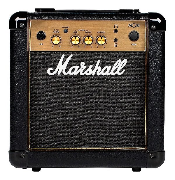 AMPLIFICADOR MG10 DE GUITARRA MARSHALL 10W 110V 110v. Preto 127v