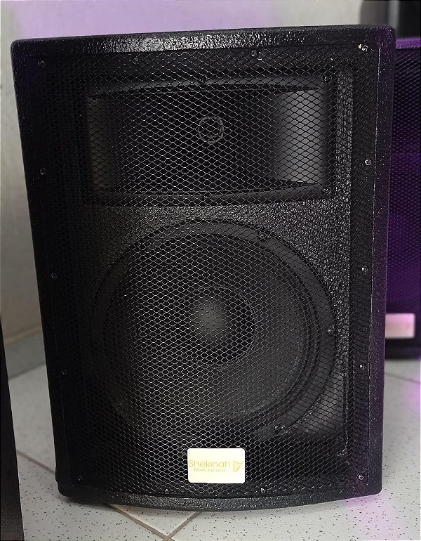 KIT CAIXA DE SOM ATIVA + PASSIVA 10'' SHEKINAH - DE 2.900 POR 2.030 (30%OFF)
