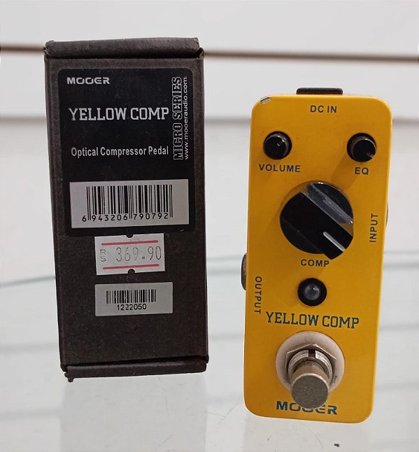 PEDAL MOOER YELLOW COMP COMPRESSOR MCS2