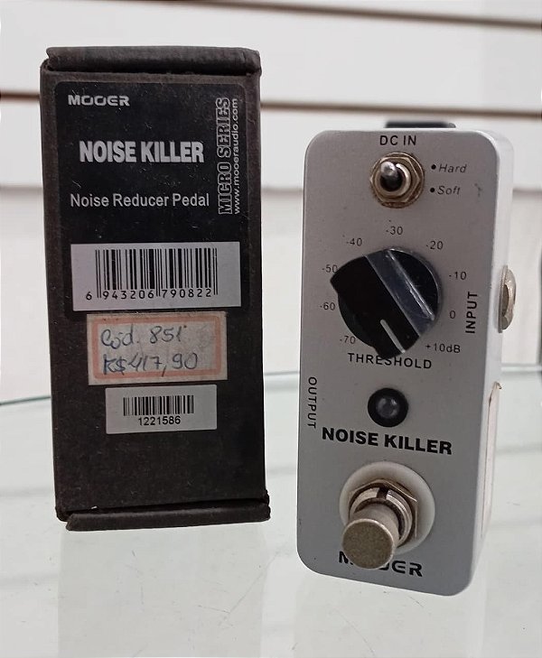 PEDAL MOOER NOISE KILLER - pedal de redução de ruído