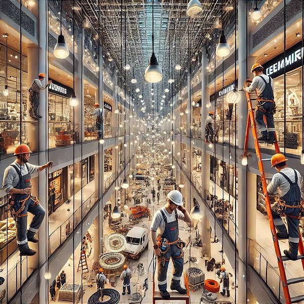 ISNTALAÇÃO ELÉTRICA COMERCIAL