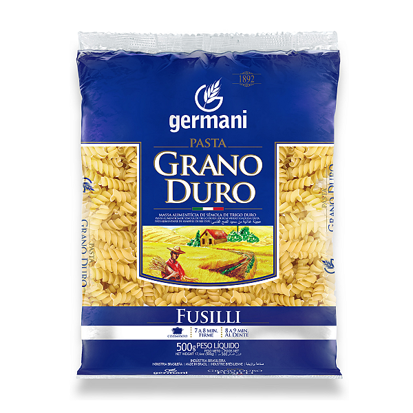 Macarrão Massa Fusilli Grano Duro Germani 500G