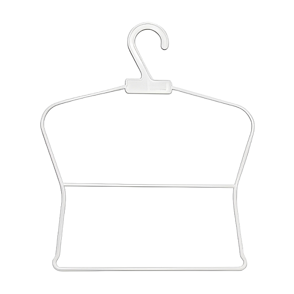 Cabide Manequim Infantil Branco Cinquetti, Expositor Para Roupas De Criança, Branco, Durabilidade E Resistência, Design