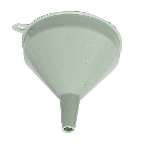 Funil Menta Cinquetti, Infundíbulo Escoeiro De Líquido, Verde, Compatível Com Diversos Gargalos, Produzido Com Plástico