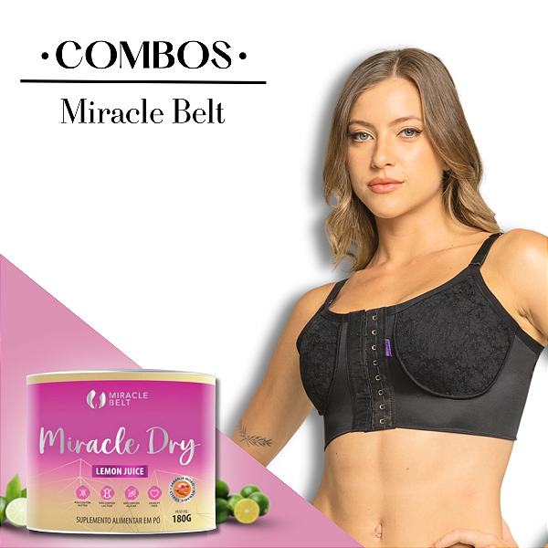 Sutiã Premium Sustentação + Miracle Dry