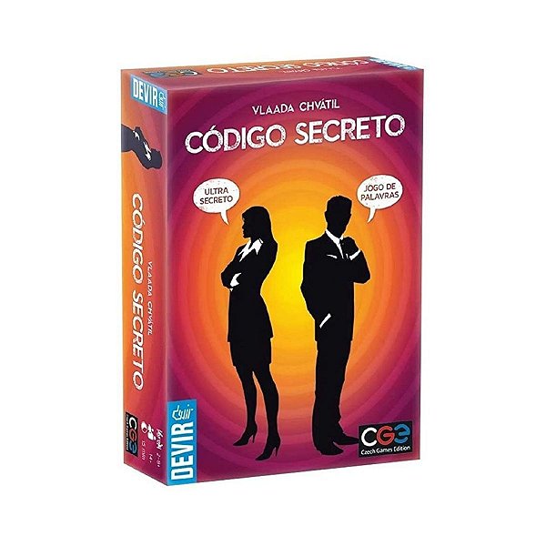 Jogo de Tabuleiro Código Secreto Devir Board Game