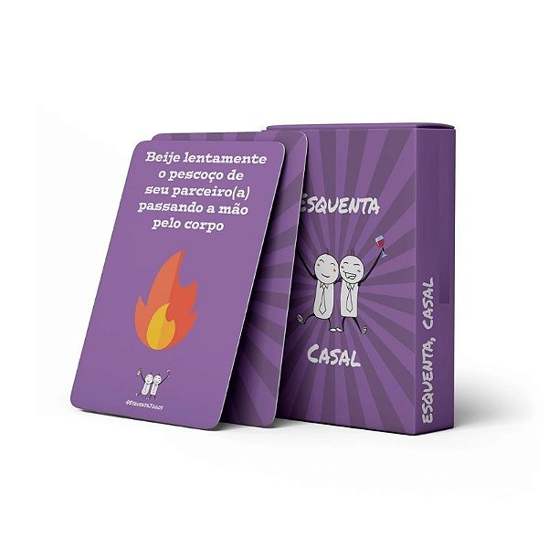Jogo de Cartas Esquenta Casal Baralho