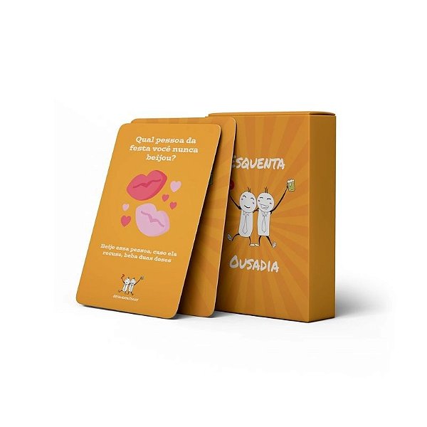 Jogo de Cartas Esquenta Ousadia Baralho