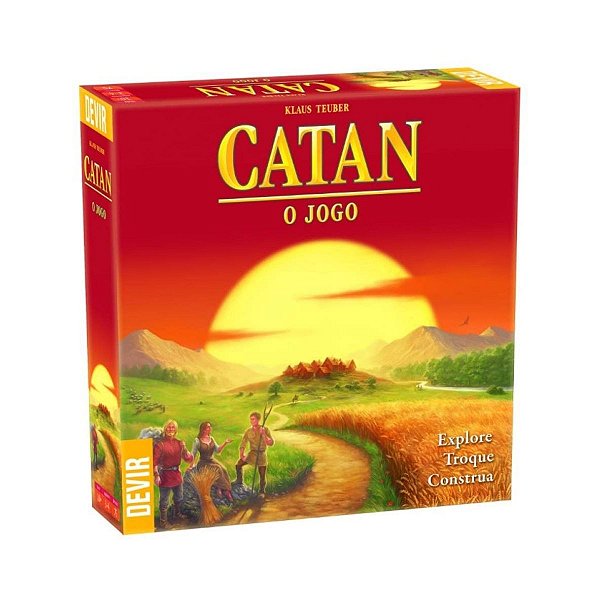 Jogo de Tabuleiro Catan O Jogo Devir Board Game