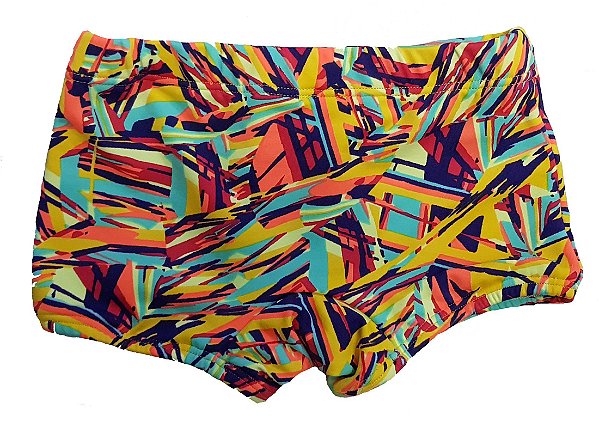 Sunga Infantil Colorida Boxer