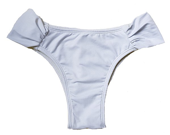 Calcinha Biquíni Borboleta Branca