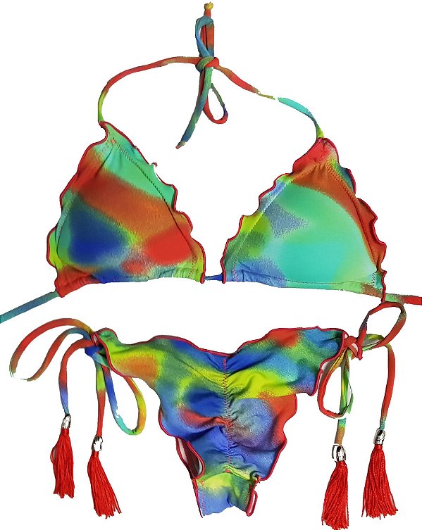 Biquíni Ripple Tie Dye