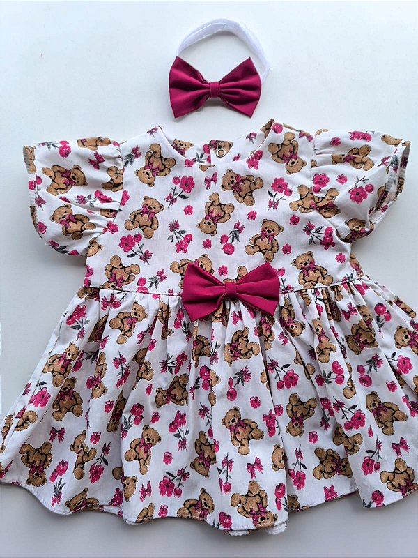 Vestido ursinho