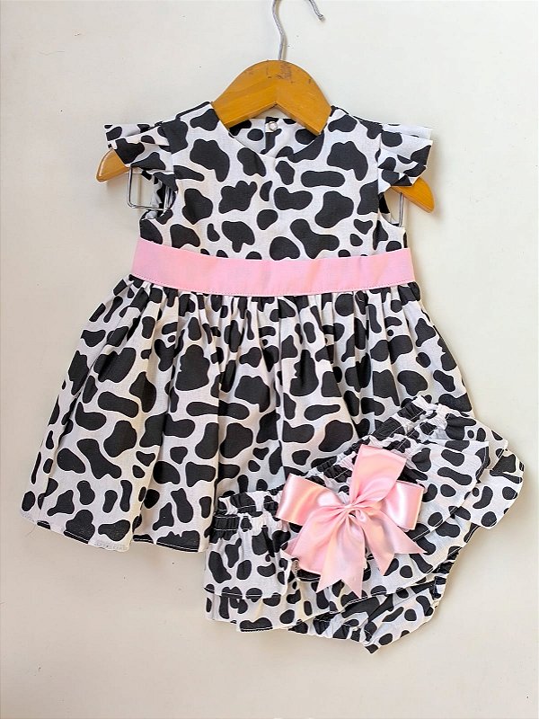Vestido De Vaquinha De BeBê