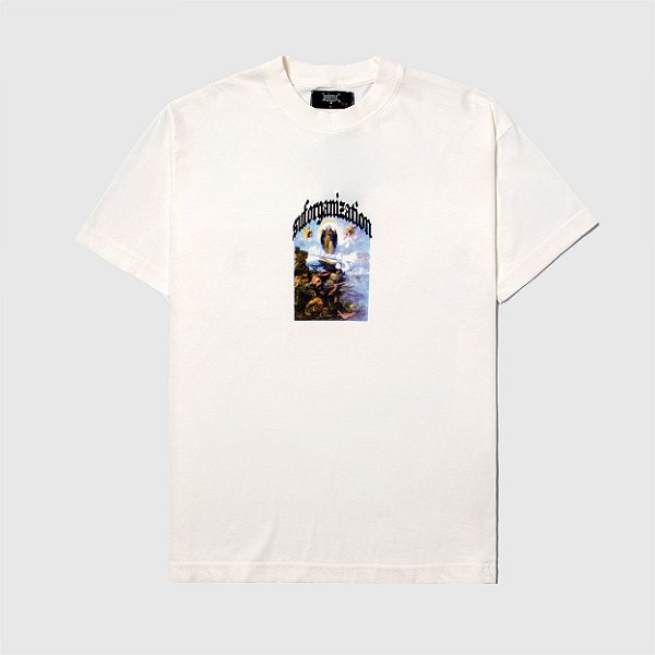 Camiseta Sufgang Bless The Haters Off-White