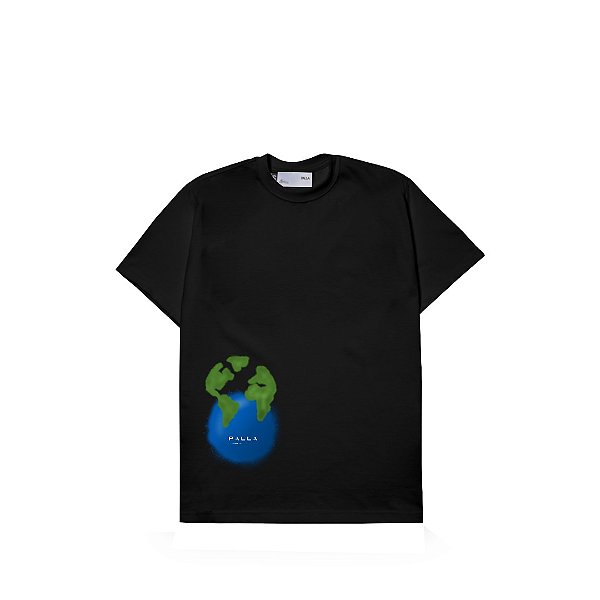Camiseta Palla World Water Planet Preta