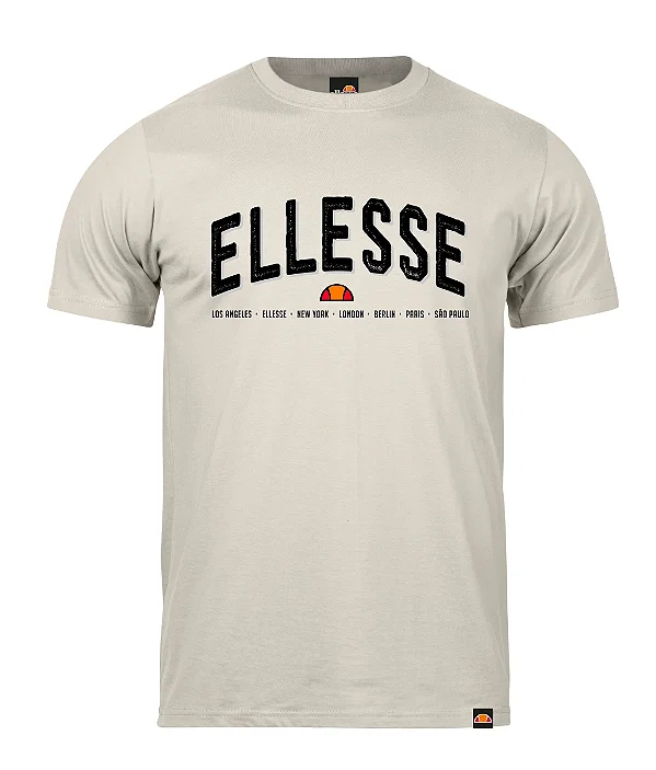 Camiseta Ellesse Logo Cities Off-White