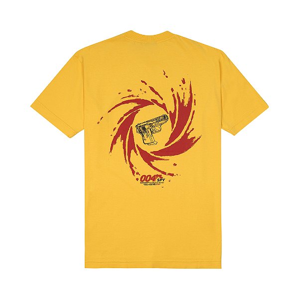 Camiseta Sufgang 004spy Amarela