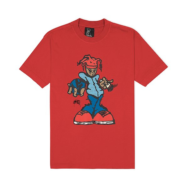 Camiseta Sufgang Joker $ Vermelha